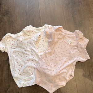 Rabbit + Bear Girl Onesies